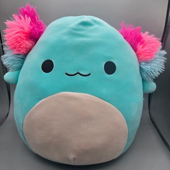 Squishmallow Axolotl 11" Teal Anastasia - Picture 1 of 2